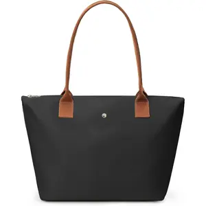 Tote Bag for Women Nylon Top-Handle Purse,Shoulder Hobo handBag with Zipper Leisure Foldable Weekend