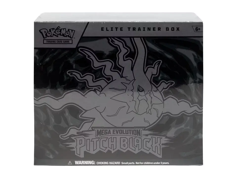 Pokemon Mega Evolution Pitch Black Elite Trainer Box Trading Cards