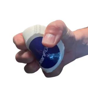 CleanFuego Flyo Single Overweight (8oz) | Baseball Pitching/Throwing Trainer | Soft Shell Plyometric Balls | Immediate Visual Feedback | Spin Efficiency Training