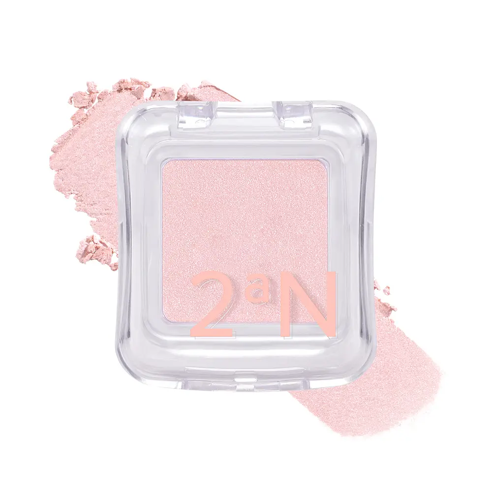 2aN Pure Glash Highlighter - Glass-Like Sheen Powder Highlighter for a Natural, Radiant Glow | Buildable, Long-Lasting, Lightweight Formula (0.8oz)