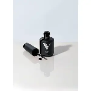 V Beauty Pure Gel Polish - 048 Black Durable High Pigmented Opaque Series Easy Soak Off Manicure Cosmetic Cutics