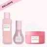 Glow Recipe Watermelon Gel Toner Pads - 115g Exclusive AM Skincare Bundle, AHA-Infused, Gentle, Pore-Tightening, Brightening, Calming, Hydrating, Vitamin C, Plant-Based, Cruelty-Free Korean Toner for Dry & Adult Skin Types (Glass Radiance, Skin Repair)