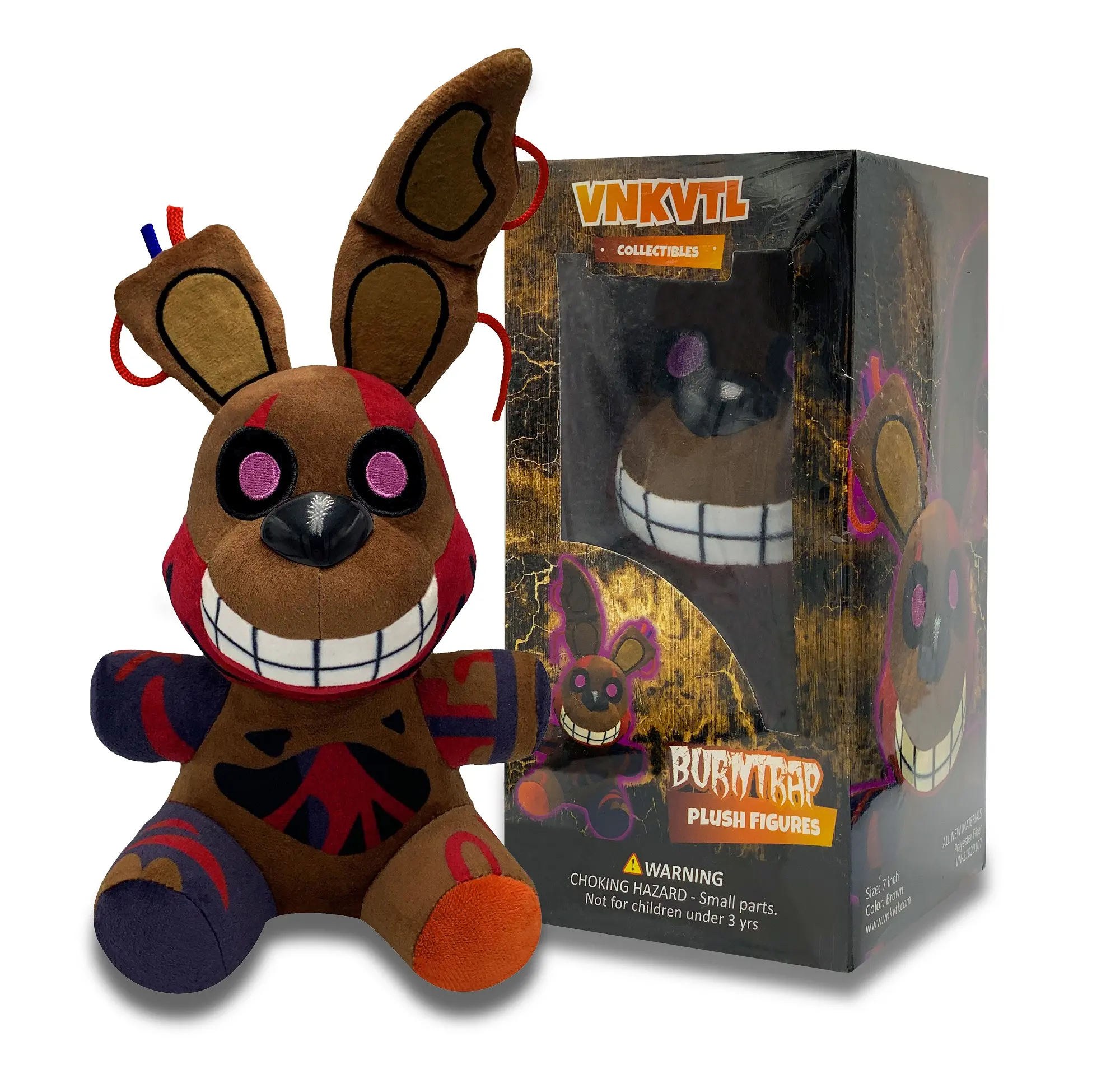 Burntrap Plush Birthday Gift For Kids, Spring Trap Plush With Soft And Comfortable Cotton, Décor Plushtrap Plush, Burntrap For All Ages, 7 Inch game plush - US