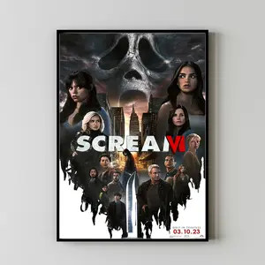 Scream 6 Movie Poster 2023 FilmRoom Decor Wall c1