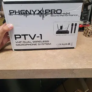 PhenyxPro PTV-1 VHF Dual Wireless Microphone System by PhenyxPro Sound Performance