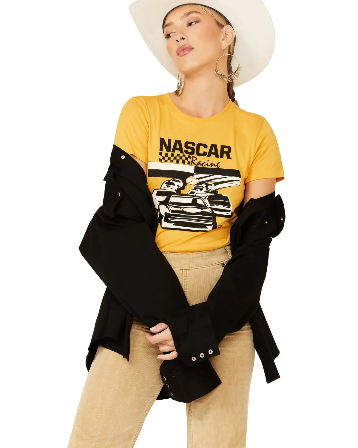 Isaac Morris Women's Issac Women'S Nascar Racing Graphic Short Sleeve Tee - Nv1007a