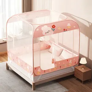 Pop-Up Mosquito Net Tent Wide Roof,Portable Folding Design with Bottom for Bedroom Yard Outdoor Camping Fishing Hiking Trip,Easy to Install,Backyard Relaxing, Camping & Outdoor Adventure