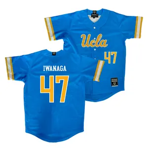 UCLA Baseball Blue Jersey - Elai Iwanaga