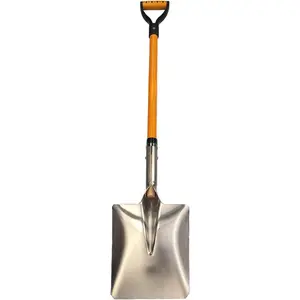 Snow Shovel with Large Scoop and Heavy Duty Handle (1 Pack)