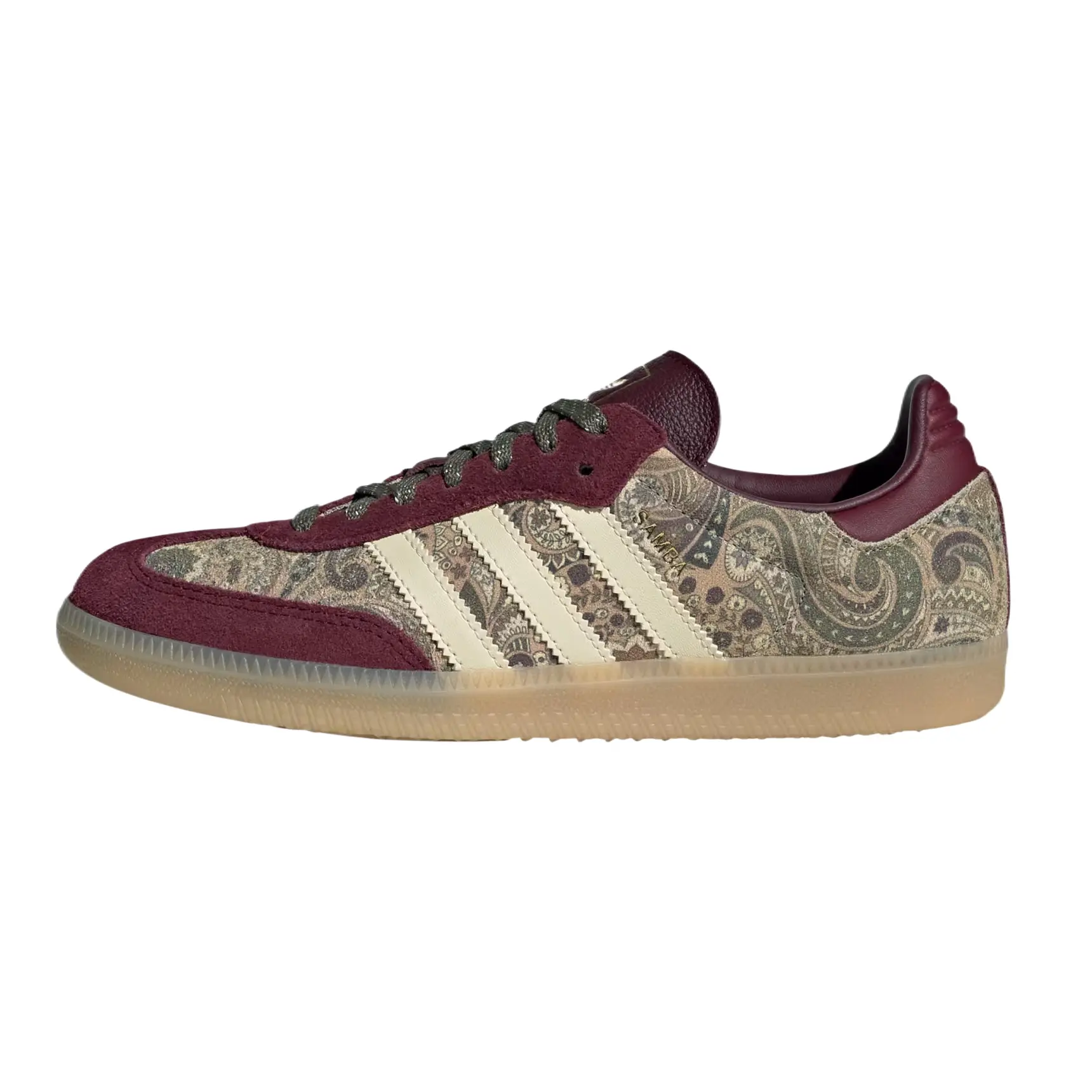 Adidas Women's Samba 'Liberty' Floral Shoes - Classic Suede & Leather Female Streetstyle Footwear with Narrow Fit, Sporty Chic, Walking, Retro, Round Toe, Everyday, Runs Small