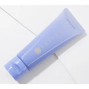QVC TATCHA The Rice Wash Soft Cream Cleanser - Gentle, Hyaluronic Acid-Infused, Hydrating Facial Cleansing Moisturizer, 4.0-oz