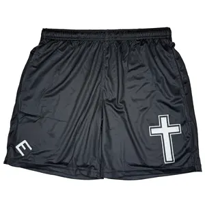 Faith Cross Black Shorts