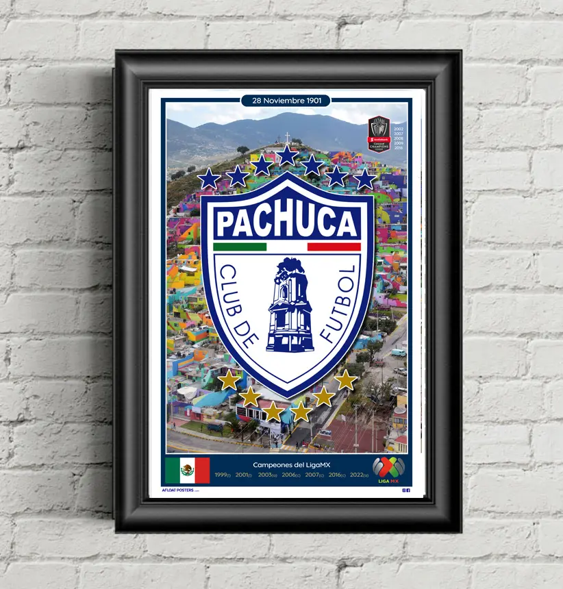 (Mexico) Pachuca - Poster Wall Art for home or office
