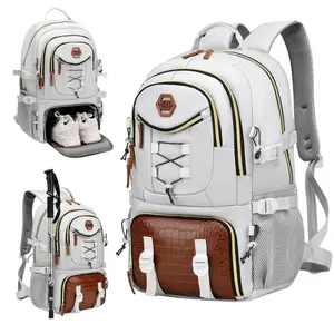 Large Capacity Casual Backpack for Men - Durable High-Quality Backpack for Students, Business Travel, and Daily Commute with Padded Laptop Compartment and Multiple Organizational Pockets