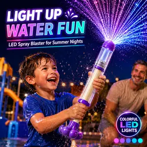 Glowing Rainbow LED Water Blaster
