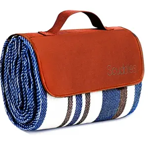 Scuddles Extra Large Picnic Blanket Dual Layers Picnic Blankets and Outdoor Blanket Beach Blanket Waterproof Foldable Perfect Couples Gift