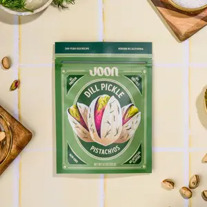 Joon Dill Pickle Pistachios Sample Pack (3 Pack) –Gourmet pistachios, Tangy Dill Pickle Flavored Pistachios, Bold Savory Snack, No Seed Oils, No Artificial Flavors or Dyes