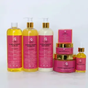 Guerdou tumeric set Skin care cosmetic organizer for beauty & personel care