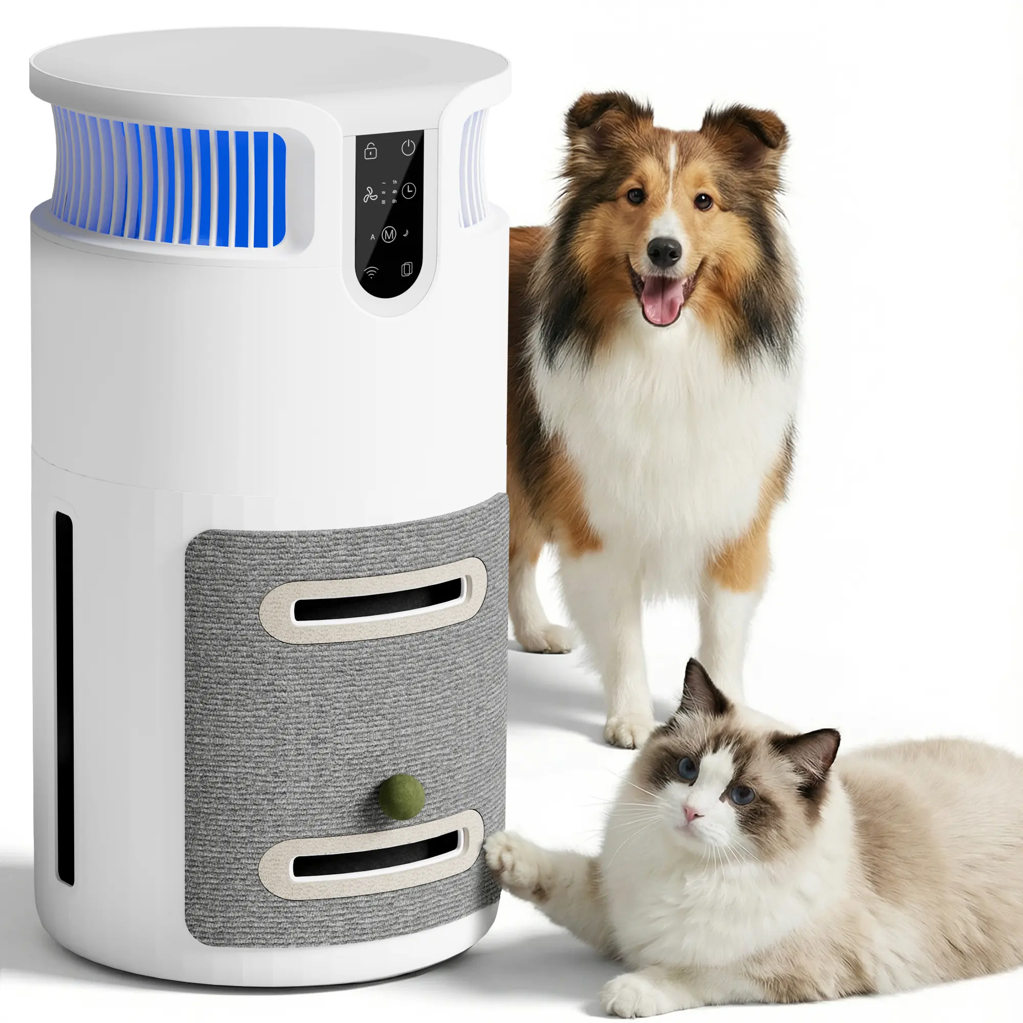 Warcat H13 True HEPA Air Purifier for Home Large Room – Covers 2200ft², Real-Time PM2.5 Air Quality Display, 24dB Ultra-Silent Sleep Mode, Removes 99.97% Dust, Smoke, Pet Dander, Hair & Allergens #tiktokshopsummersale #summersale, Hepa Smart Filter, Aller