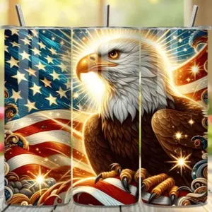 Eagle | 20oz sublimation transfer print out (TRANSFER ONLY, NOT A FINISHED TUMBLER)