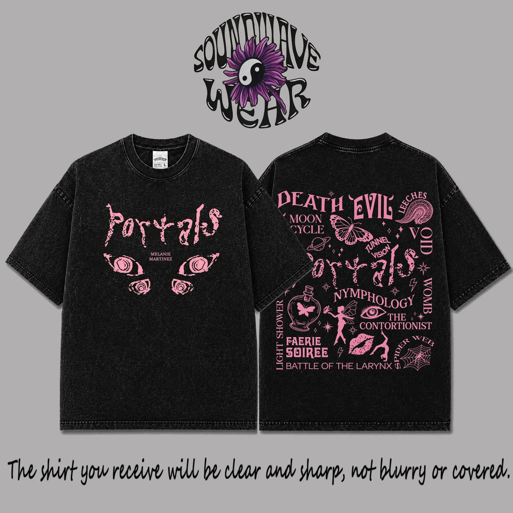 [SWW] Melanie Mtinez V2- Hades New Album THE HADES RITUAL 2026 Premium Cotton T-Shirt Graphic Alternative Pop Melanie Mtinez Fan Merch Gift For Music Lover,Vintage Fan Merch for Music Lovers S–5XL