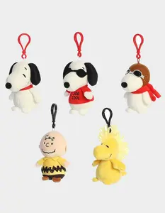 PEANUTS Plush Keychain Blind Box, Multi-Colored