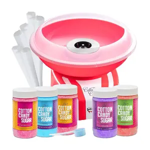 The Candery Cotton Candy Machine and 5 Sugar Floss Bundle