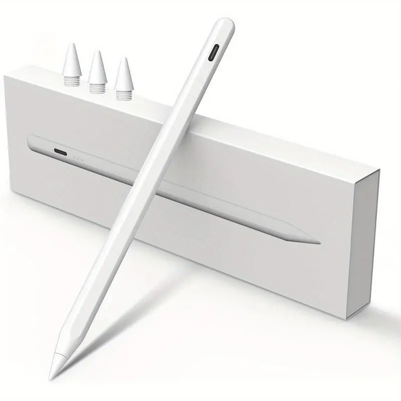 Stylus Pen for iPad 6th-11th Generation, Active Pencil Compatible with 2018-2025 Apple iPad Pro 11"/12.9"/M4, iPad Air 3/4/5/M2/M3/M4, iPad mini 5/6/7 Gen