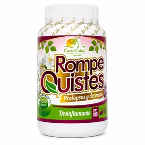 Rompe Quiste - 100 Capsulas - Suplemento Natural Mexicano - Natural Vitamin Supplement with 100 capsules