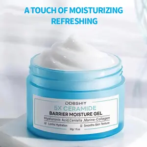 [DDBSHIY] 5X Ceramides Moisture Barrier Cream Hydrating Skin Barrier Repair Face Moisturizer for All Skin Types with Hyaluronic Acid & Centella Daily Non-Comedogenic Moisturizer