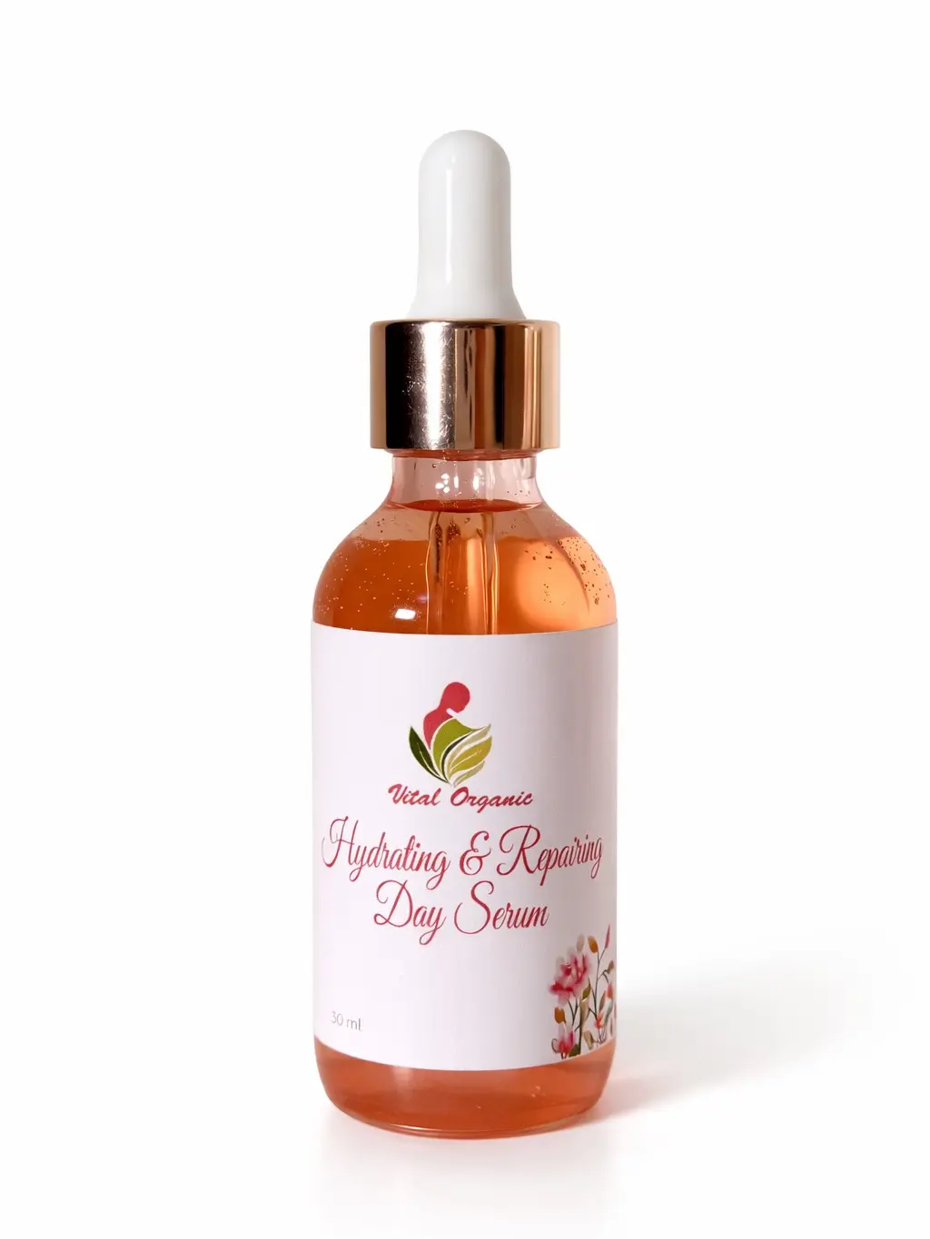 Vital Organic Hydrating & Repairing Serum, Daily Moisturizer to Hydrate, Restore and Boost Radiant Skin, Sensitive, Skin Repair