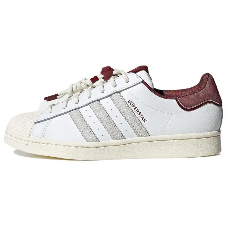 Adidas Superstar Chinese New Year 2023' Trendy Comfort Lightweight Low Top Skate Shoes Unisex IF2577