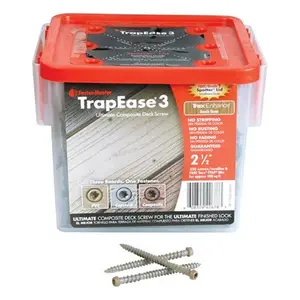 Fastenmaster FMTR3212350ENBD 2.5 in. Tan Composite Deck Screw 350 Piece