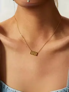 Personalized number 11:11 wish necklace Chain Necklace Fashion Jewelry