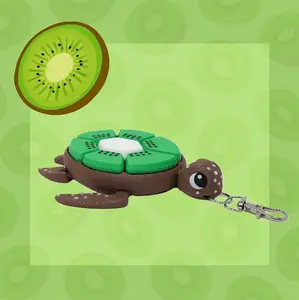 Fruity Turtle Fidget Toy Set - 6 Pack Sensory Clickers for Stress Focus & Fun Fruit-Themed Turtles Choose Your Vibe