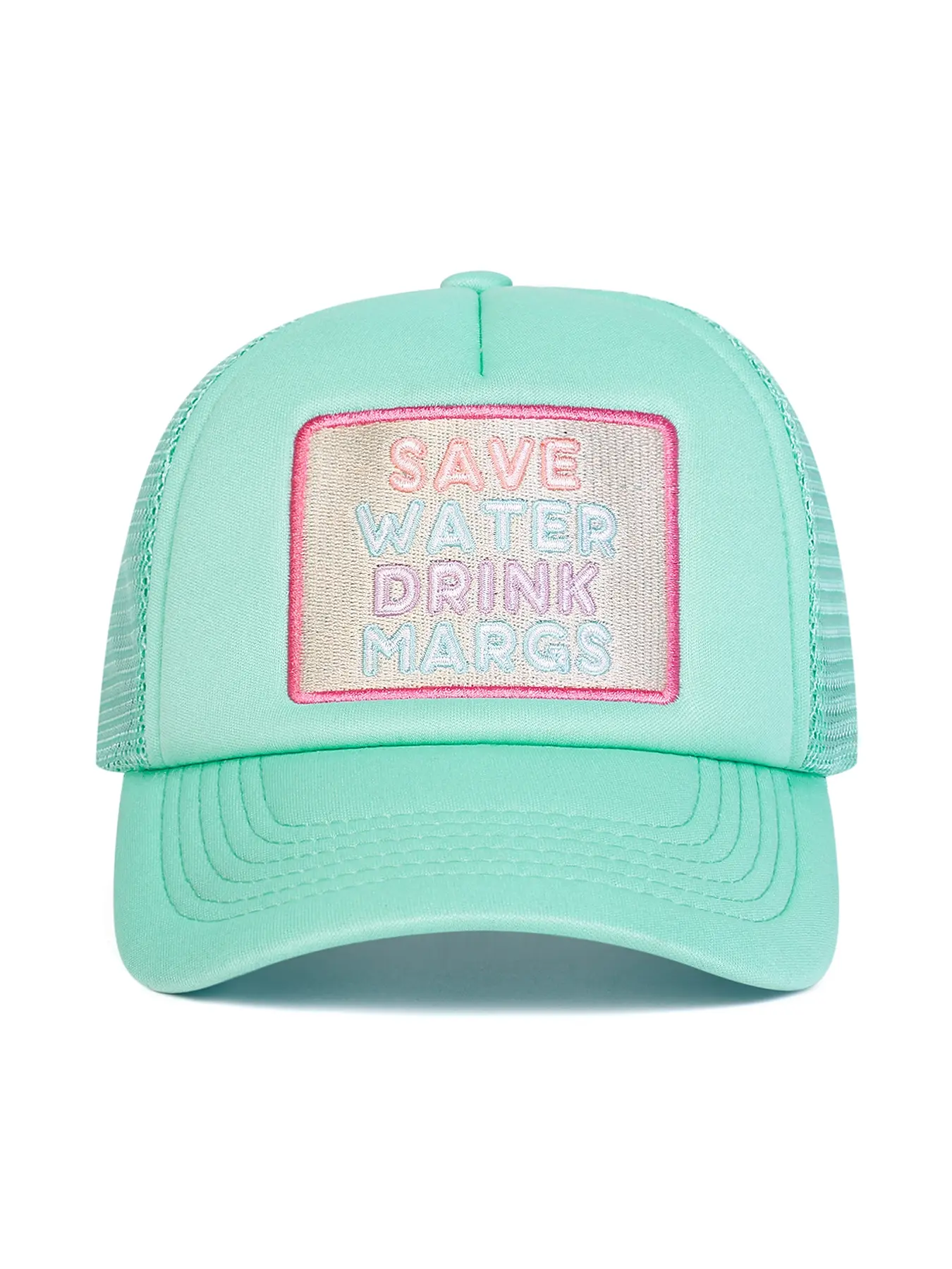 Colorful Embroidered Foam Trucker Style Hat, Unique Fashion Design, Stylish Hat, Perfect Accessory for All Seasons, Trendy Look for Men & Women, Embroidery Trucker Hat, Casual Trendy Hat, Embroidered Cap