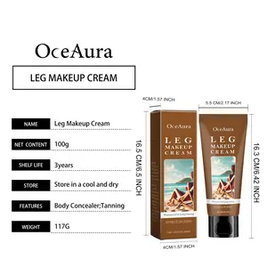 Body Bronzing Foundation Cream – Natural Tan, Hydrating & Long-Lasting Coverage