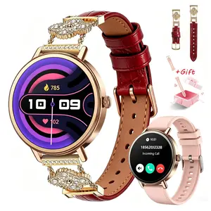 Women’s Smart Watch , Make/Answer Calls, Blood Oxygen Monitor & Multi-Sport Fitness Tracking，HD Display,Activity Tracker & Long Battery Life for Daily Wear,100+ Sports Modes