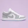 Nike Air Jordan 1 Low Wolf Grey Aluminum DC0774-105 Women's Shoe New