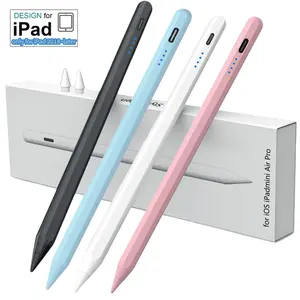 iPad Pencil for Apple iPad 2018-2026, 4Min Fast Charge,Magnetic Attachment Stylus Pen Touch Pen for iPad 11/10/9/8/7/6th Gen, iPad Accessories for Pro 12.9/11/13-inch M4, Air 3/4/5/M2/M3, Mini 5/6th,Pink