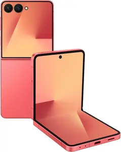 REFURBISHED Samsung Galaxy Z Flip 7 5G Android AI Smartphone 2025 US Version Large Screen 256GB - Coral Red - Excellent