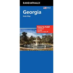 Rand McNally Easy to Fold: Georgia State Laminated Map
