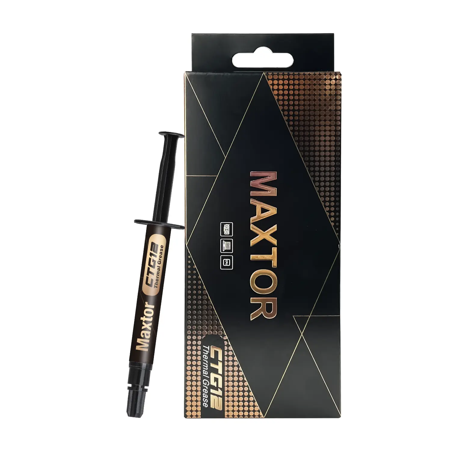 Maxtor CTG12 Thermal Paste, 18W/mK High Performance Cooling Compound for CPU, GPU Components (Computers & Office Equipment)