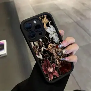 Leopard Print Phone Case, Luxury Tpu Shockproof Cover, Fits iPhone 17/16 Pro Max/15/14/13/12/11/XS/XR/7/8, Anti-Drop Protection