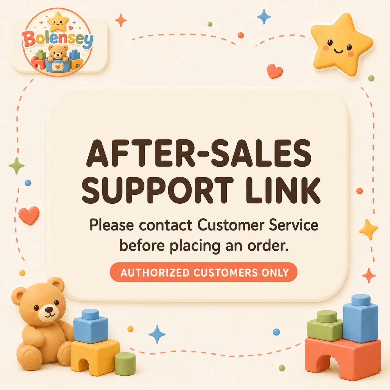 Bolensey Authentic BPA-Free Rubber Teether Replacement Part - Note: Contact Customer Service Before Purchase for Exact Match Fit, Authenticity