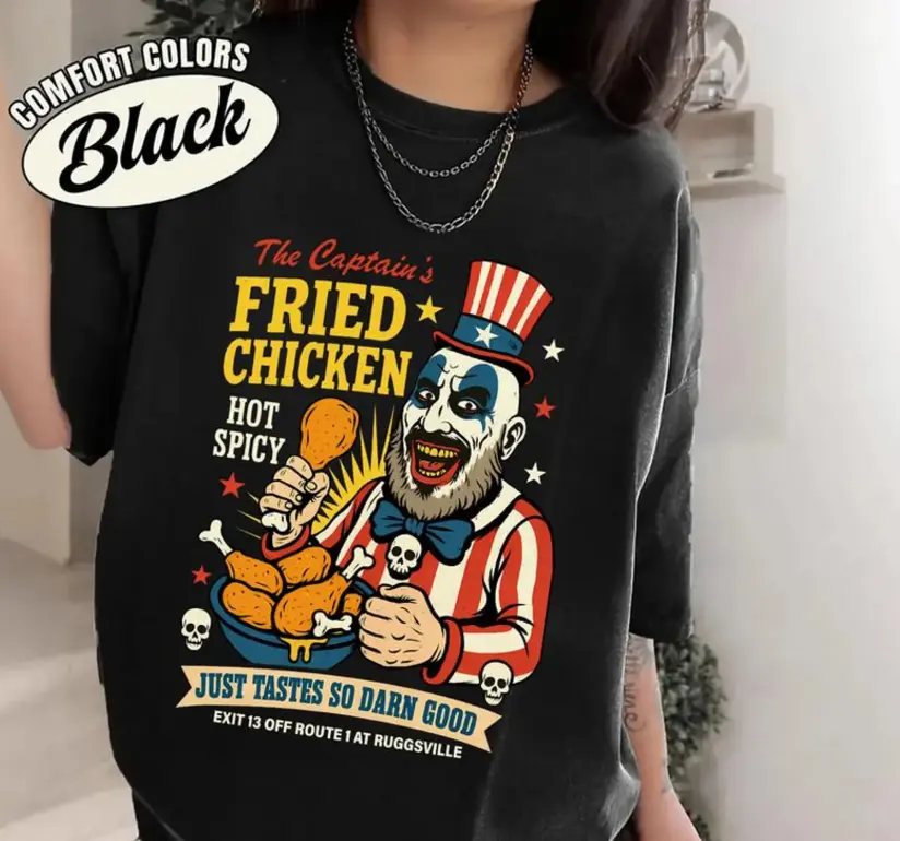 Captain Spaulding Shirt, Horror Movie Halloween Shirt, Horror Character Shirt