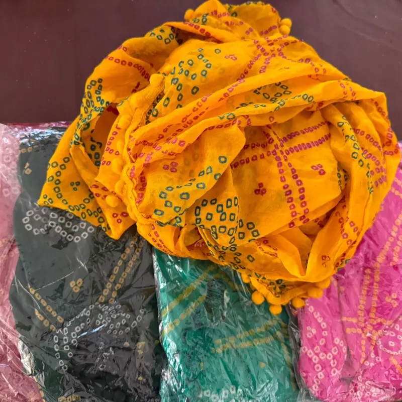 Soft Bandhani Silk Dupatta