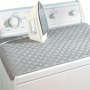 Large Size Thick Coated Silver Color Ironing Board, Foldable Portable Home Laundry Room Travel Hotel Dorm Desktop Iron Pad, Laundry Products, Model Xinghao Ytd
