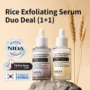 NIDA Rice Exfoliating Serum - Blackhead Whitehead Pore NIDA Rice Exfoliating Serum - Blackhead Whitehead Pore