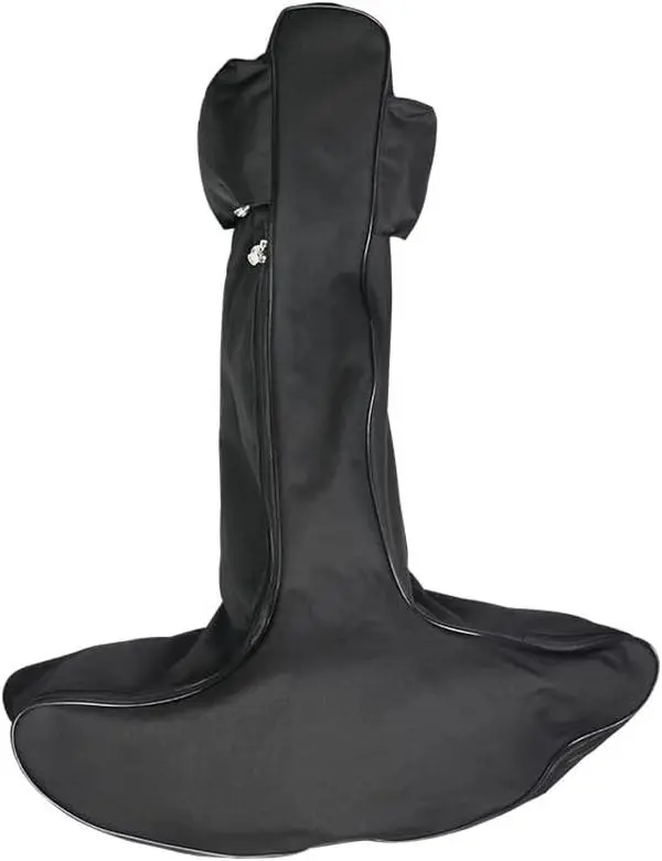 Crossbow Case Black Archery Bow Bag, Nylon Zipper Bow Equipment Backpack for Compound Bow Storage and Transport